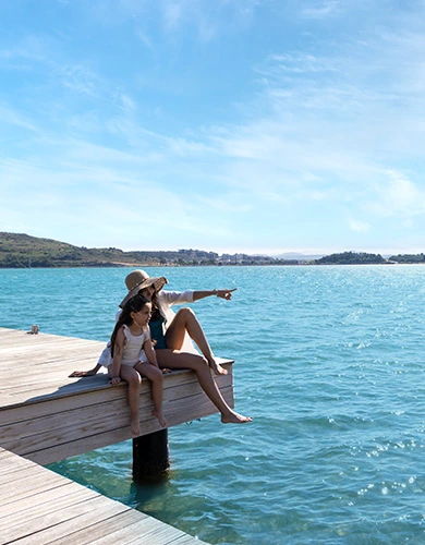 D Resort Ayvalık plajında deniz ve iskele keyfi mobil galeri