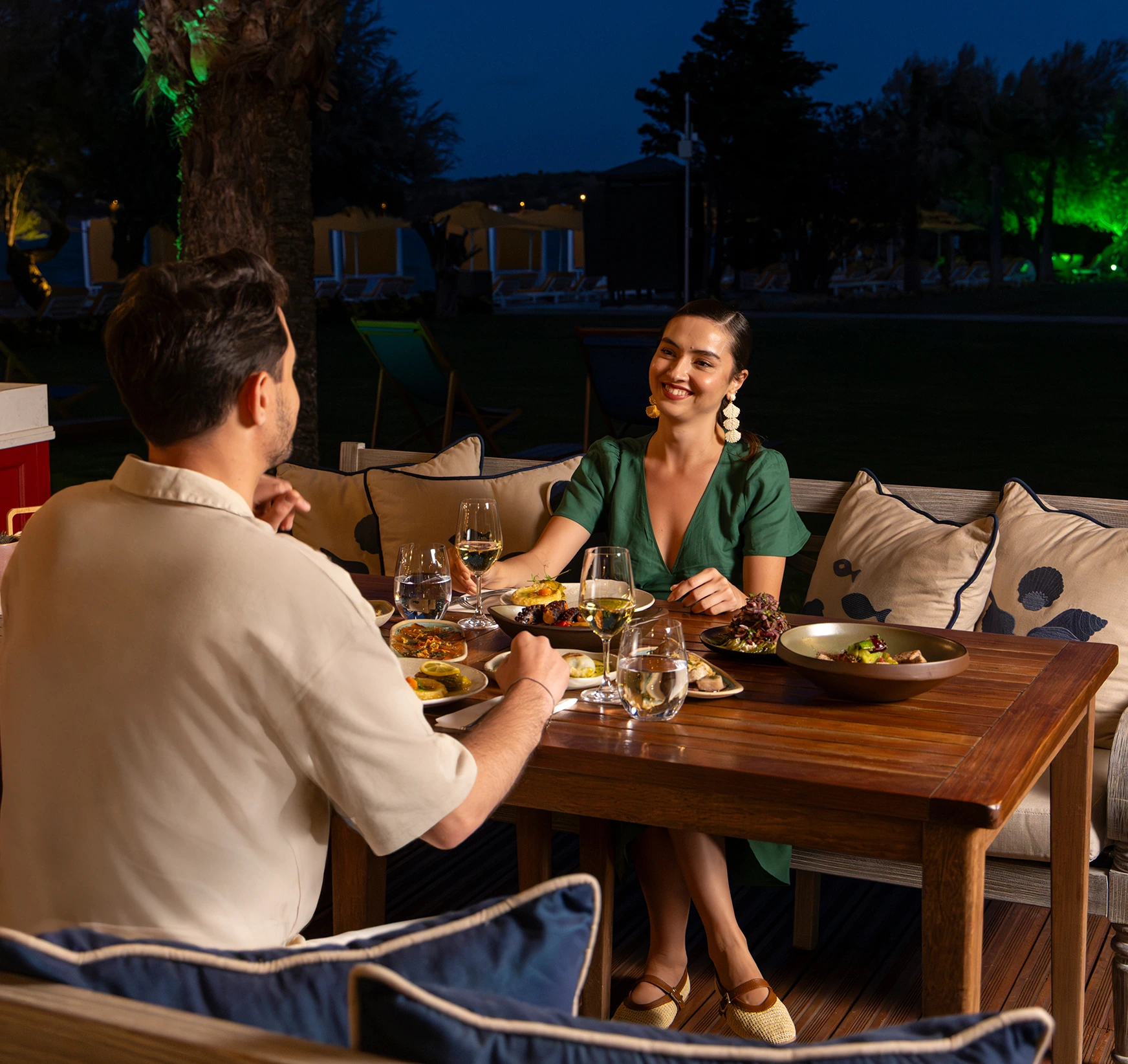 D Resort Ayvalık D-Breeze restoranı ana tanıtım görseli