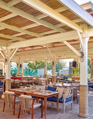 D Resort Ayvalık D-Breeze restoranı sunum mobil galeri