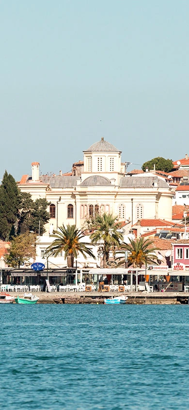 D Resort Ayvalık Ayvalık gezi rehberi sayfası mobil hero banner