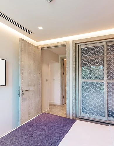 Dog-Friendly Bungalow interior with a dog mobile gallery at D Resort Ayvalik