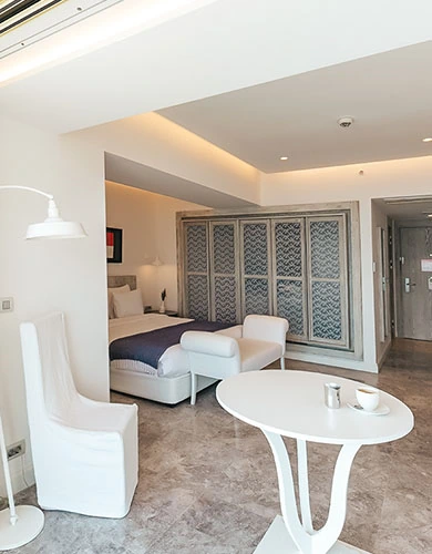 D Resort Ayvalık Deniz Manzaralı Suit teras ve deniz görünümü galerisi