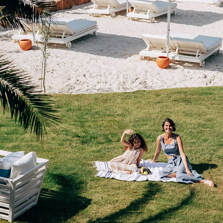 D Resort Ayvalık aktiviteleri tanıtım görseli ve açık hava keyfi
